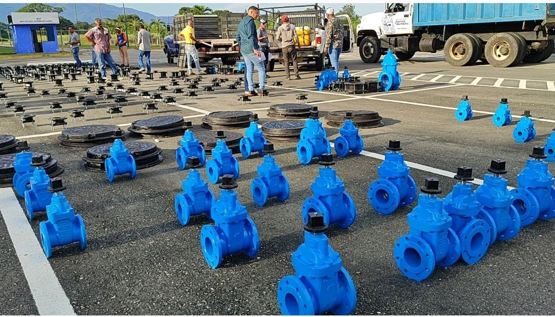 Gobierno Bolivariano envía a Yaracuy más de 7.000 metros de tubería para optimizar el sistema hídrico