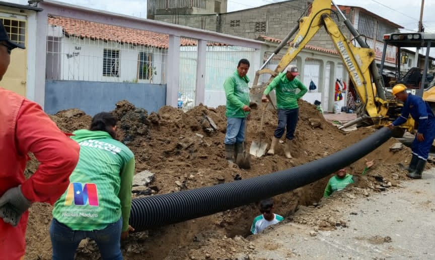 Gobierno Bolivariano optimiza red de aguas servidas en Yaracuy