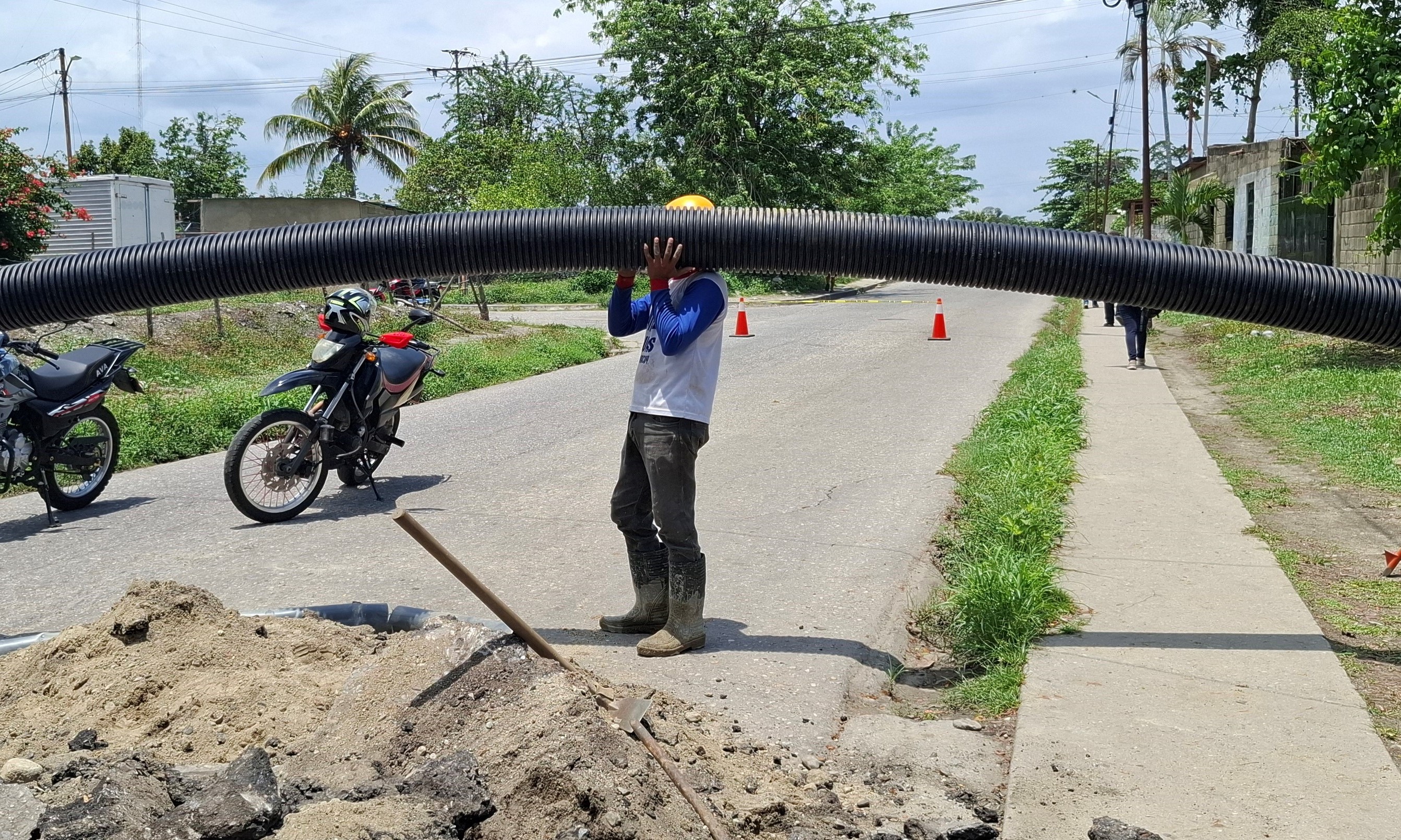 Gobierno Bolivariano mejora redes de aguas servidas en 14 municipios de Yaracuy