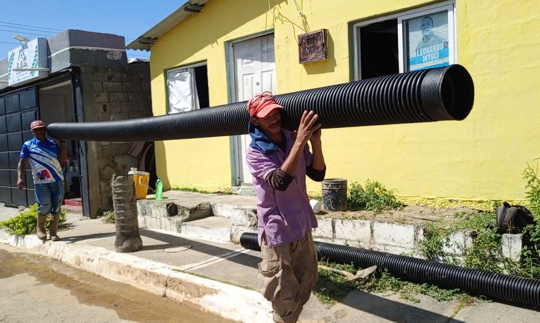 560 familias son atendidas con optimización del sistema de saneamiento en Yaracuy